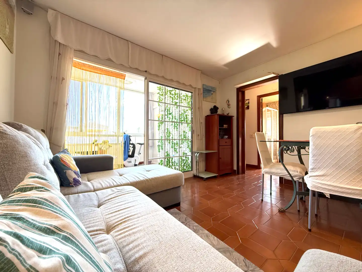 Sala de estar de Piso en venta en Cambrils con Terraza y Amueblado