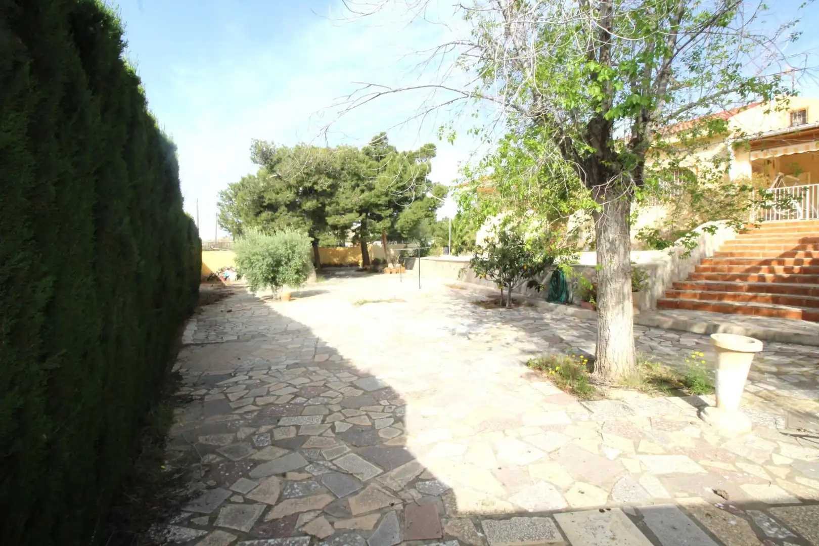 Jardín de Casa o chalet en venta en Alicante / Alacant con Aire acondicionado, Terraza y Piscina