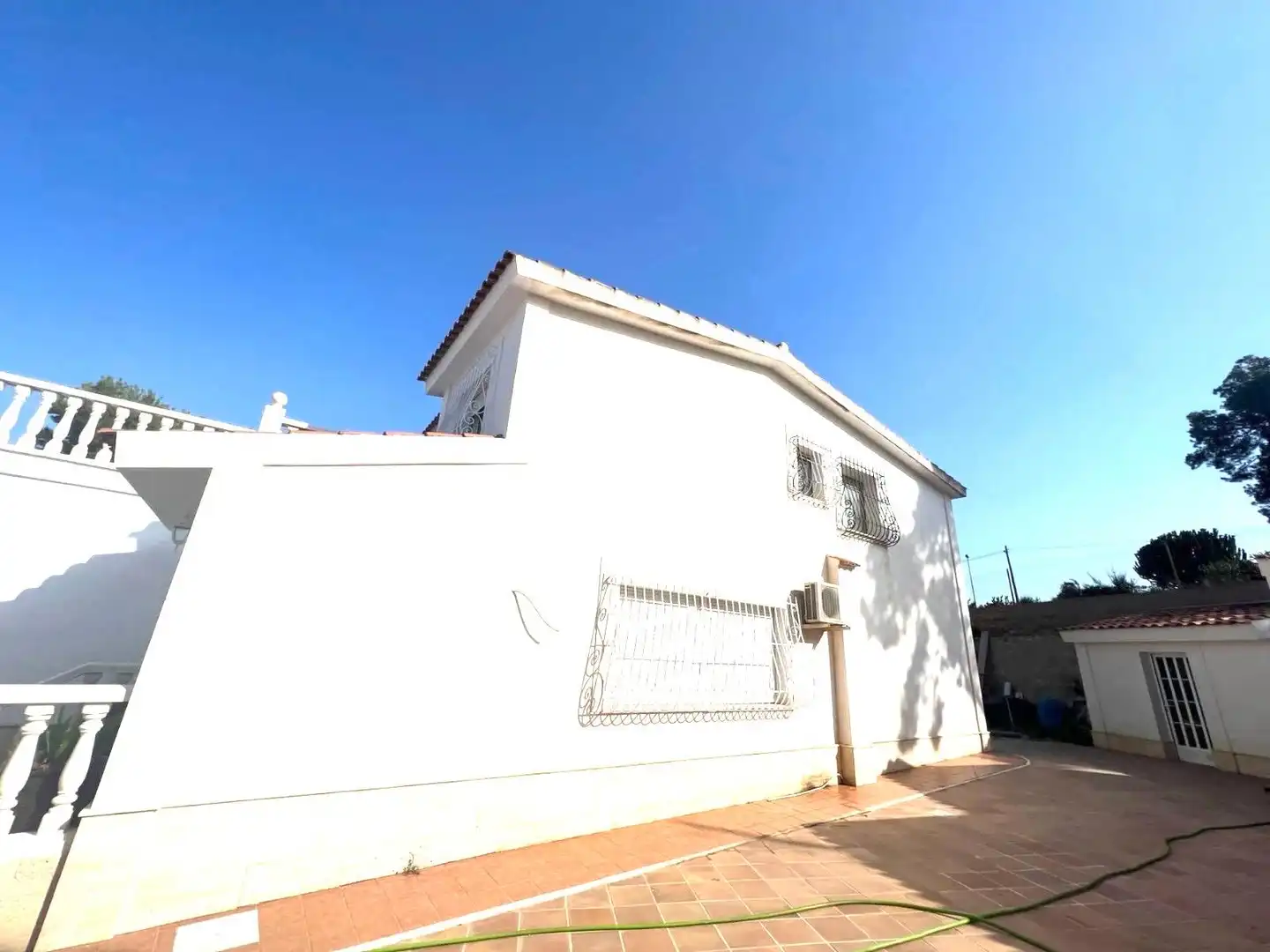 Vista exterior de Casa o chalet en venta en Mutxamel con Aire acondicionado, Calefacción y Jardín privado