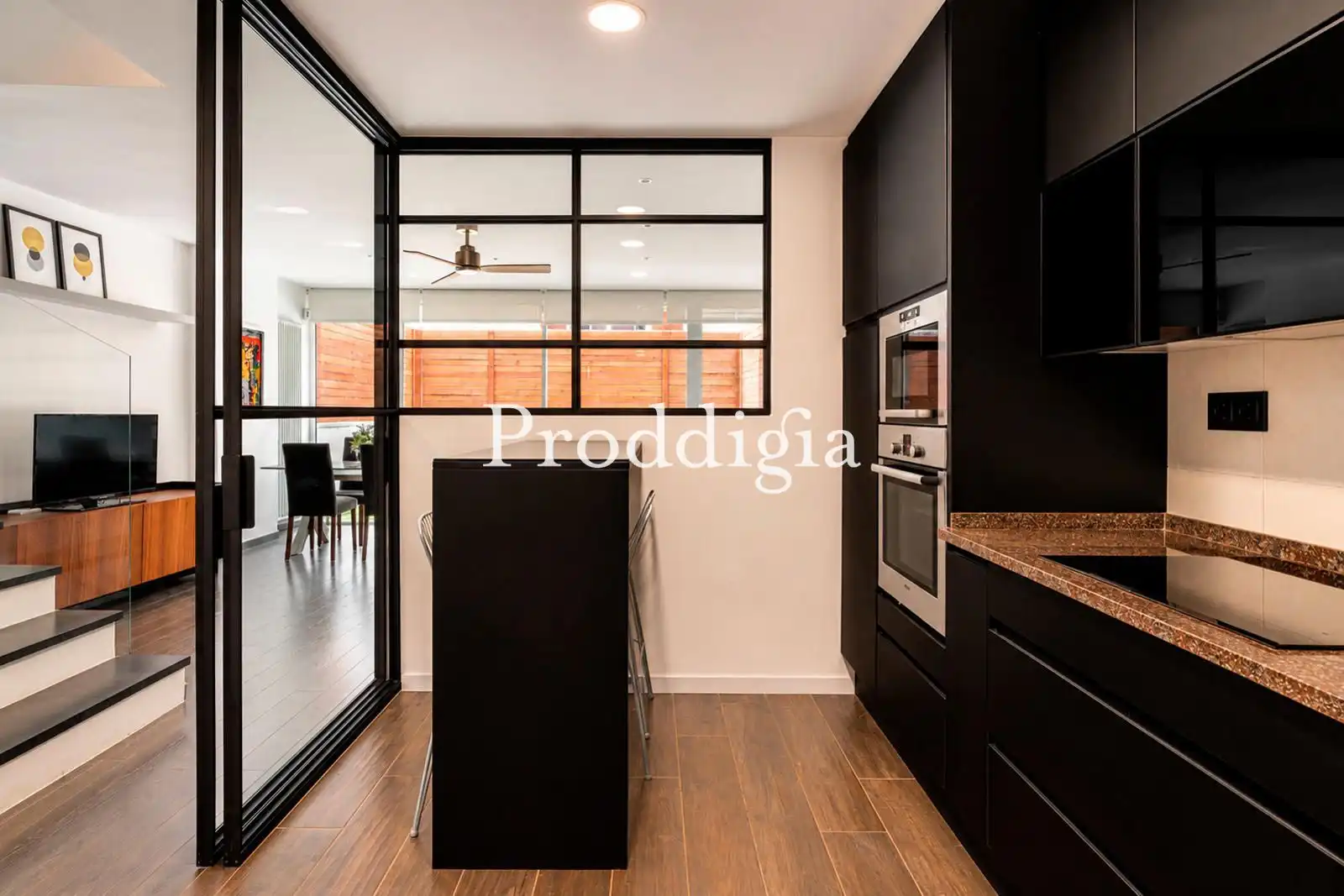 Cocina de Casa adosada en venta en Sant Cugat del Vallès con Terraza, Piscina y Piscina comunitaria