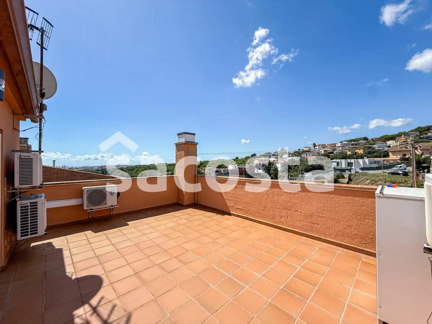 Terrassa de Casa o xalet en venda en Blanes amb Aire condicionat, Jardí privat i Terrassa