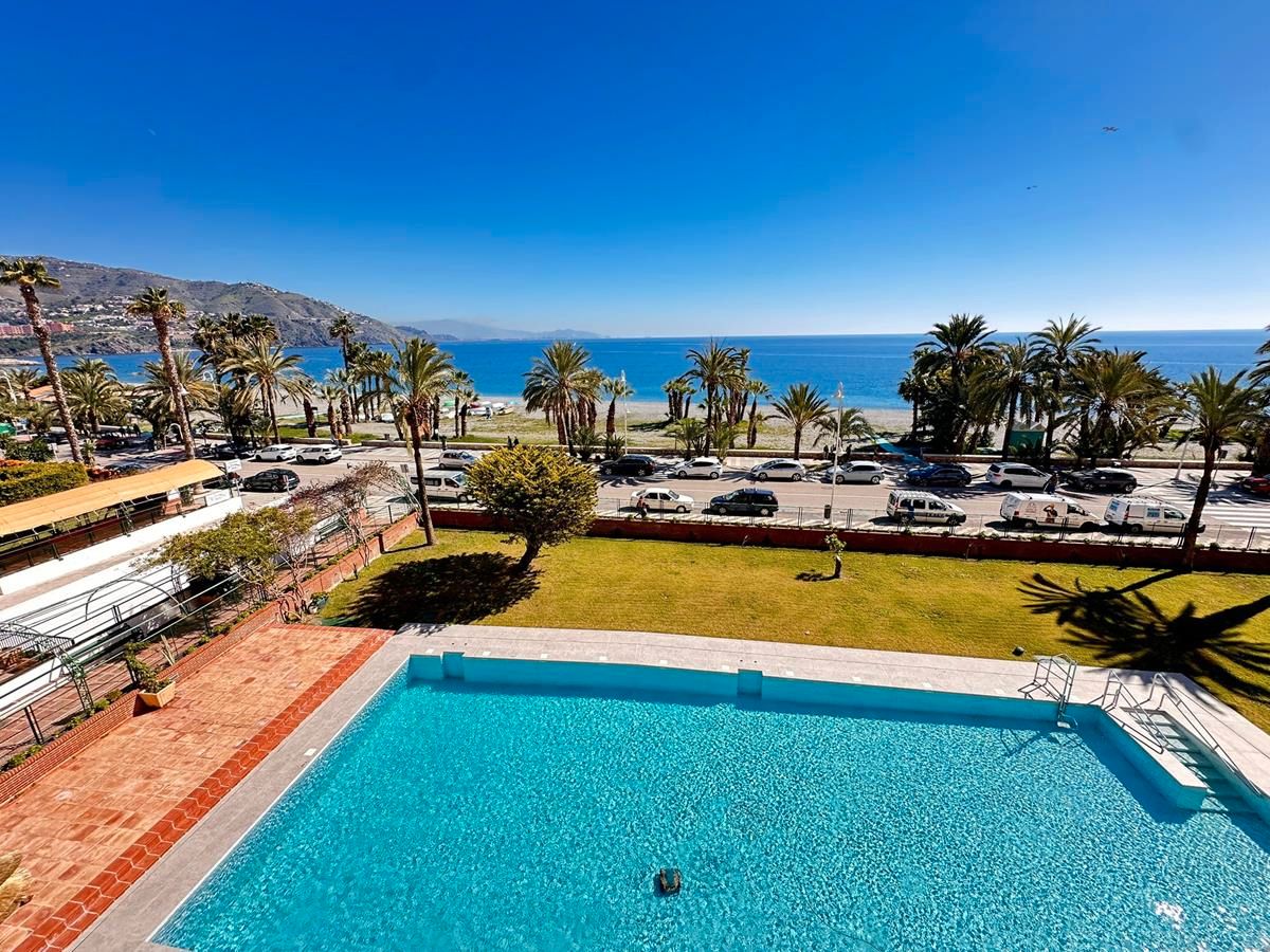 Bedroom of Flat for rent in Almuñécar  with Terrace, Furnished and Oven