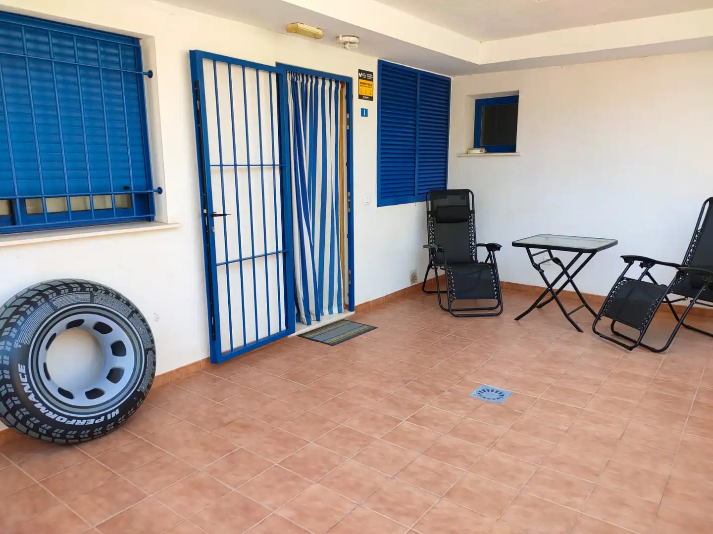 Terrasse von Wohnung zur Miete in Cartagena mit Möbliert, Ofen und Waschmaschine