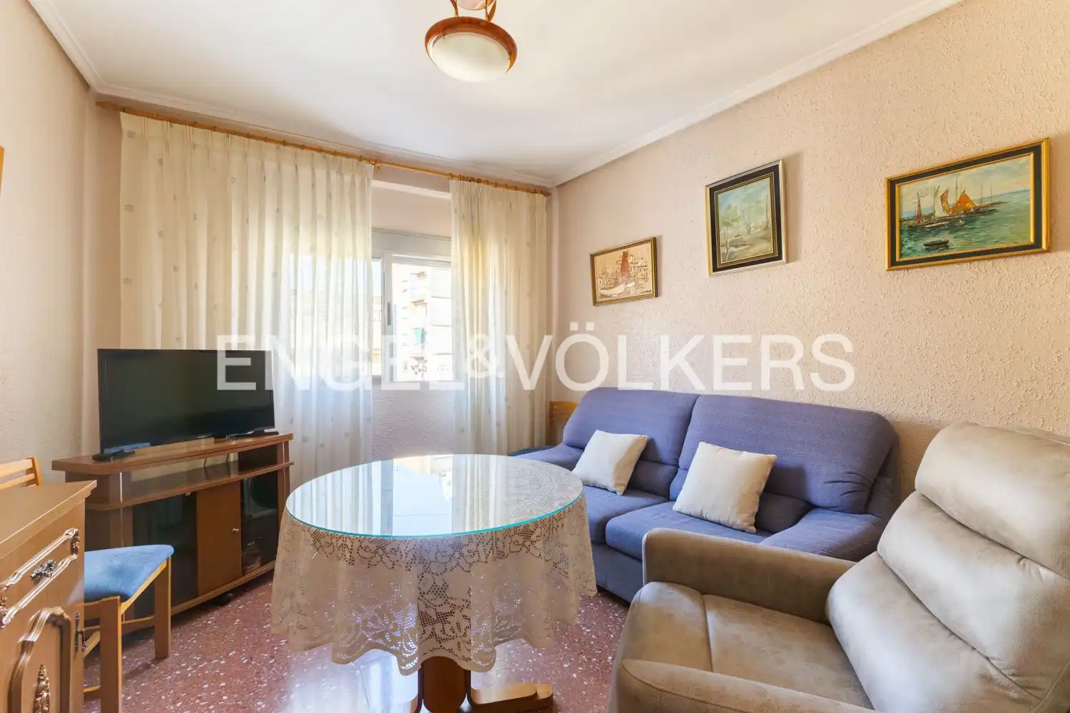 Sala de estar de Piso en venta en Valencia con Calefacción y Balcón