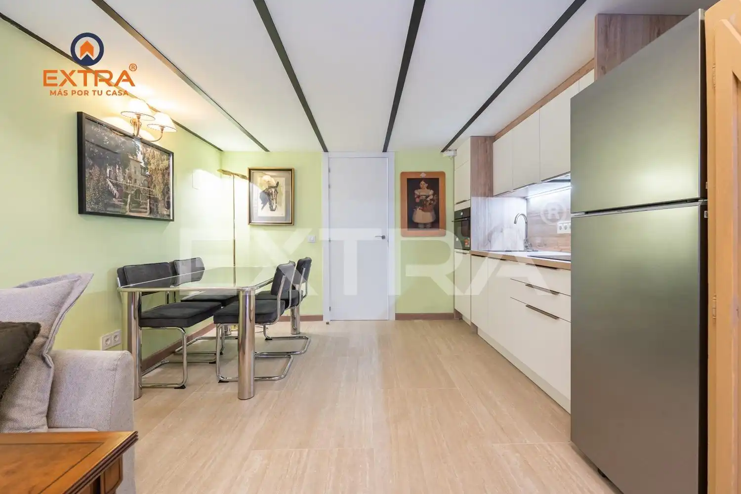 Kitchen of Ground floor for rent in Madrid  with Heating and Furnished