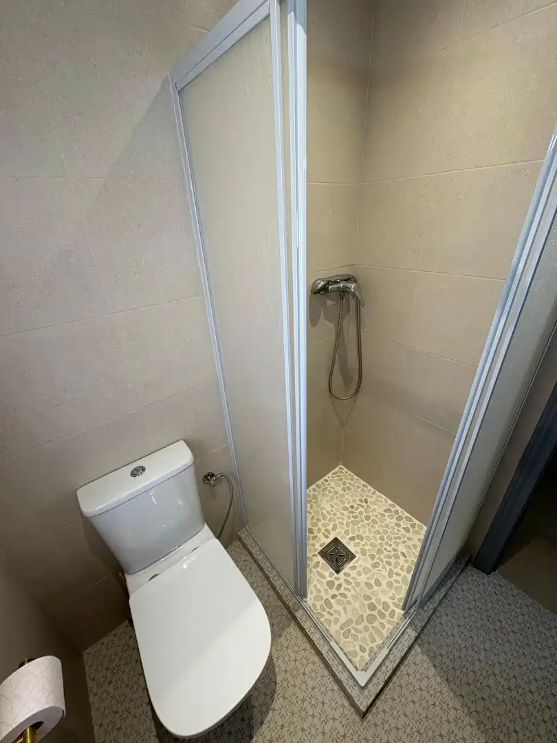 Baño de Casa o chalet en venta en Don Benito con Aire acondicionado y Piscina