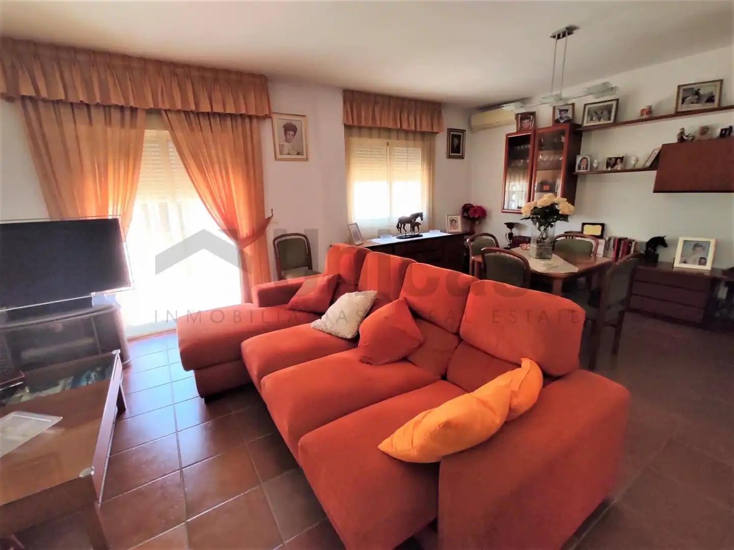 Sala de estar de Casa o chalet en venta en Málaga con Aire acondicionado, Jardín privado y Terraza