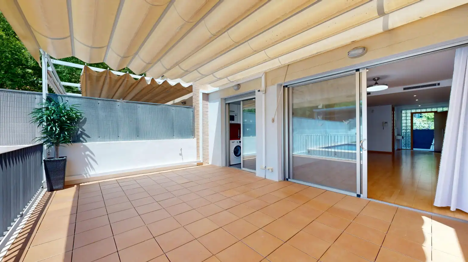 Terrace of Detached homes for rent in Torrent  with Air Conditioner, Heating and Private garden