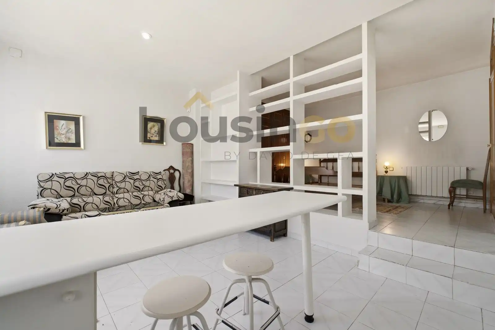 Sala d'estar de Casa o xalet en venda en Madrid amb Aire condicionat, Calefacció i Terrassa