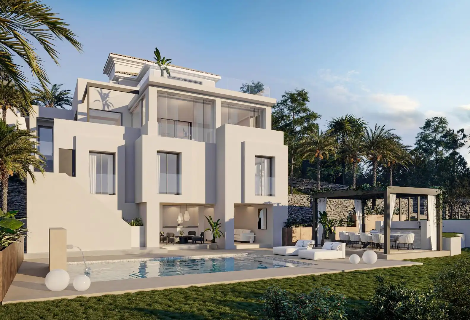 Chalet con piscina en venta en Nueva Andalucía, imagen 2