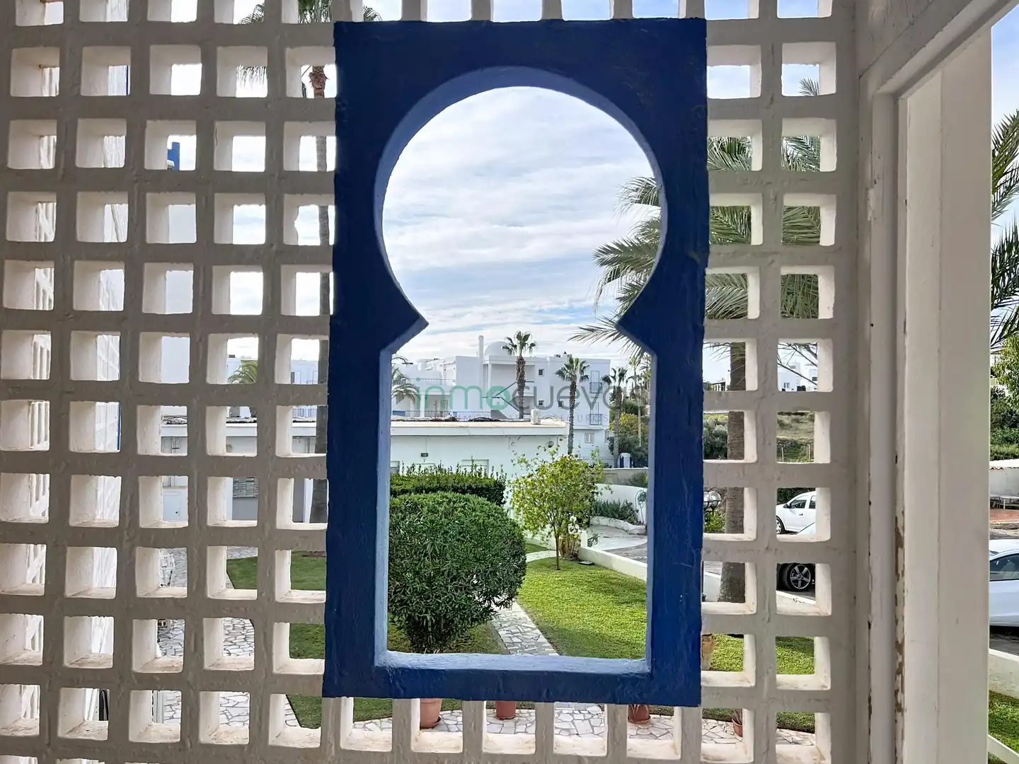 Vista exterior de Estudio en venta en Mojácar con Aire acondicionado, Jardín privado y Terraza