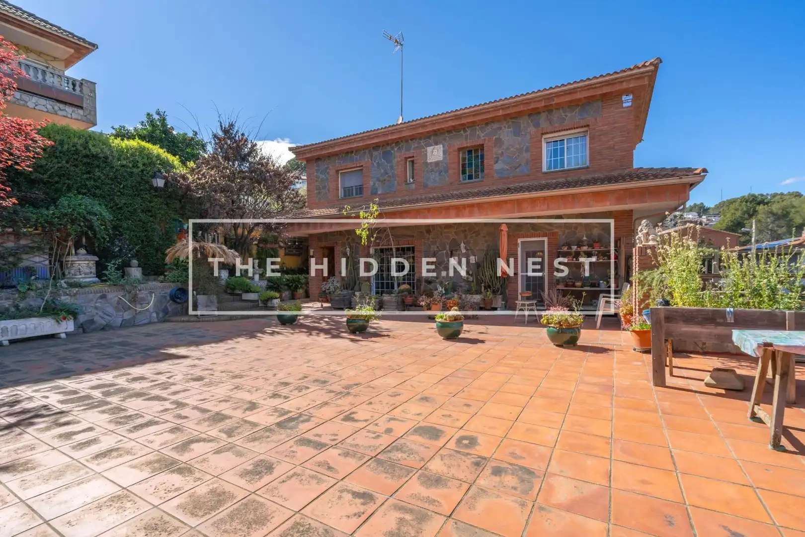 Jardí de Casa o xalet en venda en Rubí amb Aire condicionat, Jardí privat i Terrassa