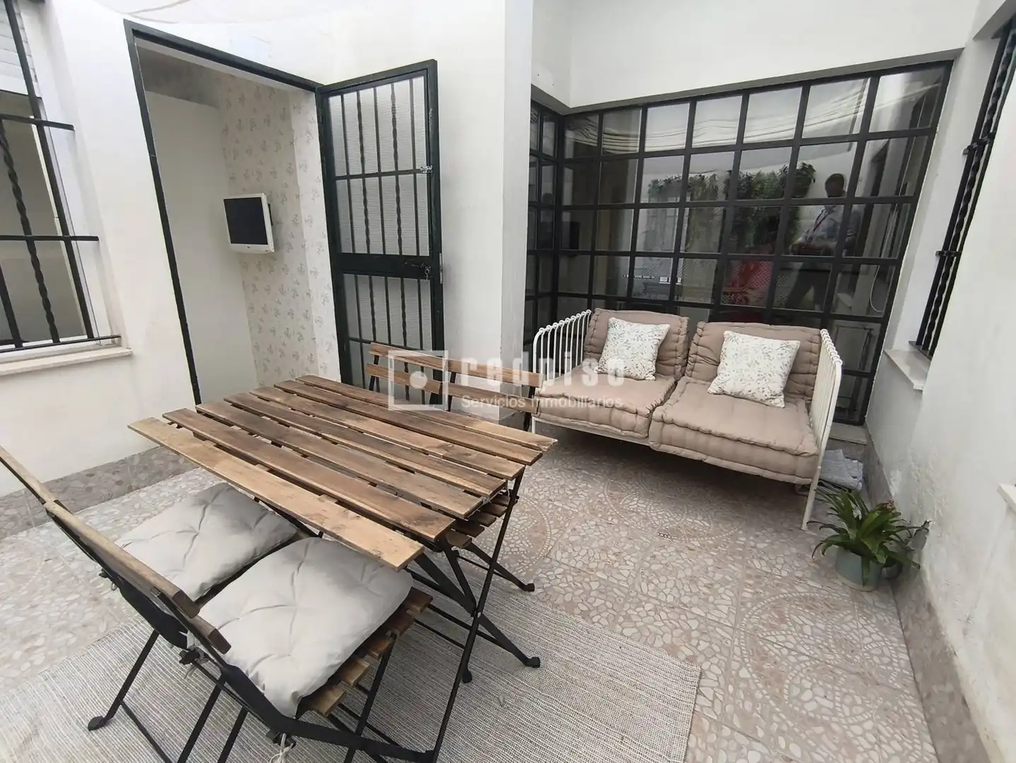 Terraza de Piso de alquiler en Sevilla con Aire acondicionado, Terraza y Amueblado