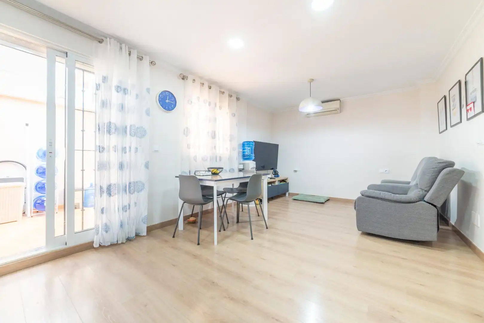 Sala de estar de Casa adosada en venta en San Javier con Aire acondicionado, Terraza y Trastero