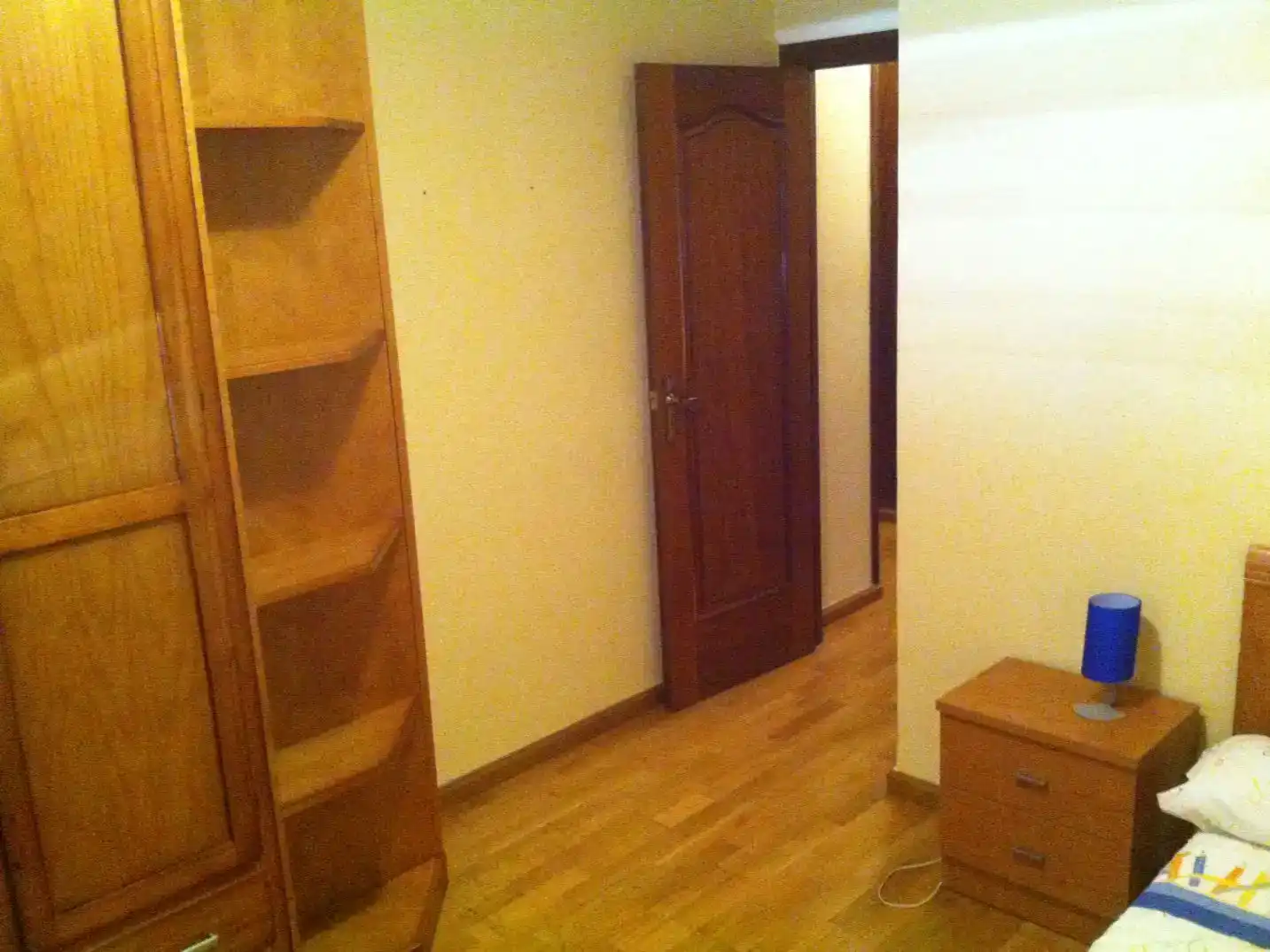 Schlafzimmer von Wohnung zur Miete in  Albacete Capital mit Klimaanlage und Balkon