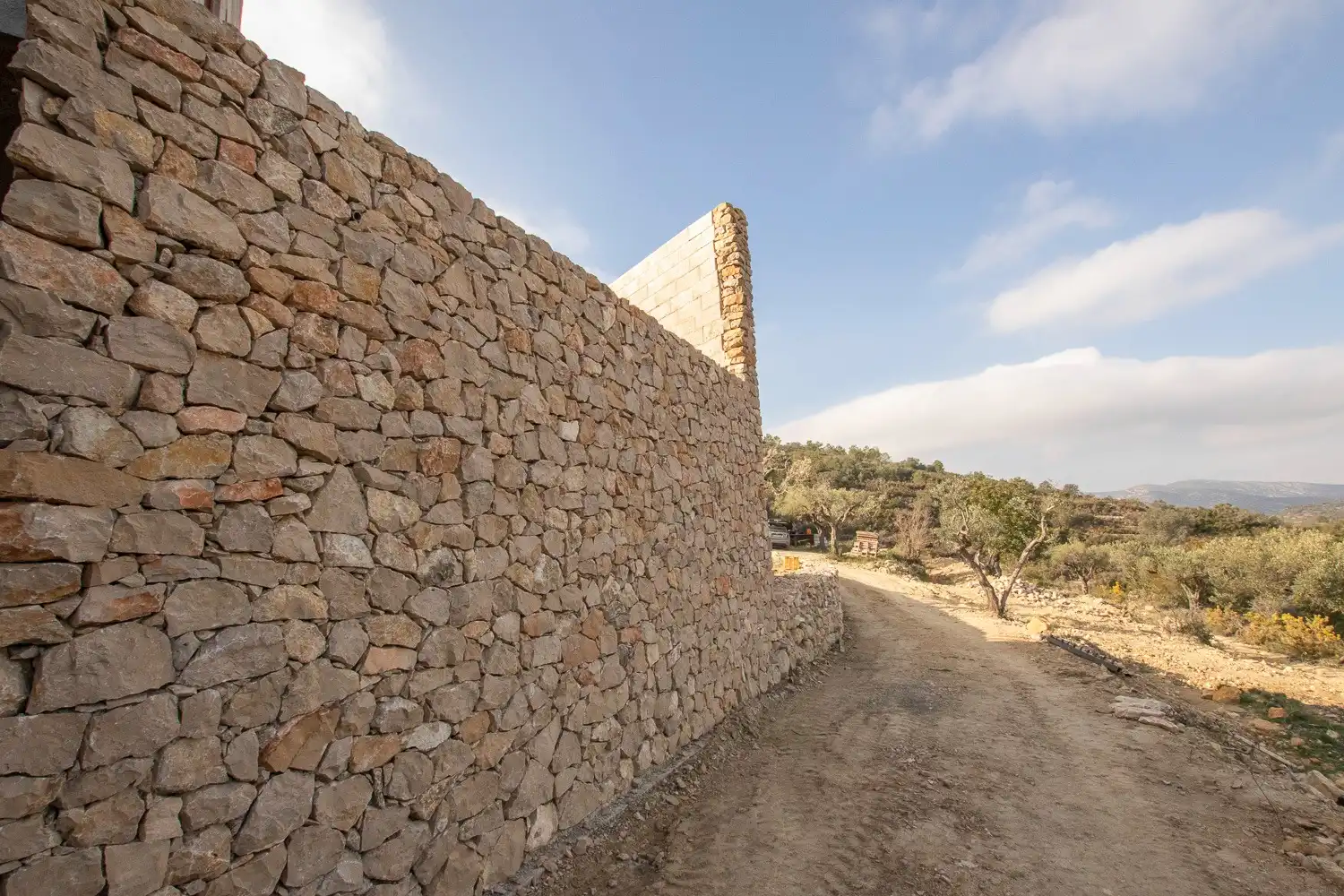 Vista exterior de Residencial en venda en Cervera del Maestre