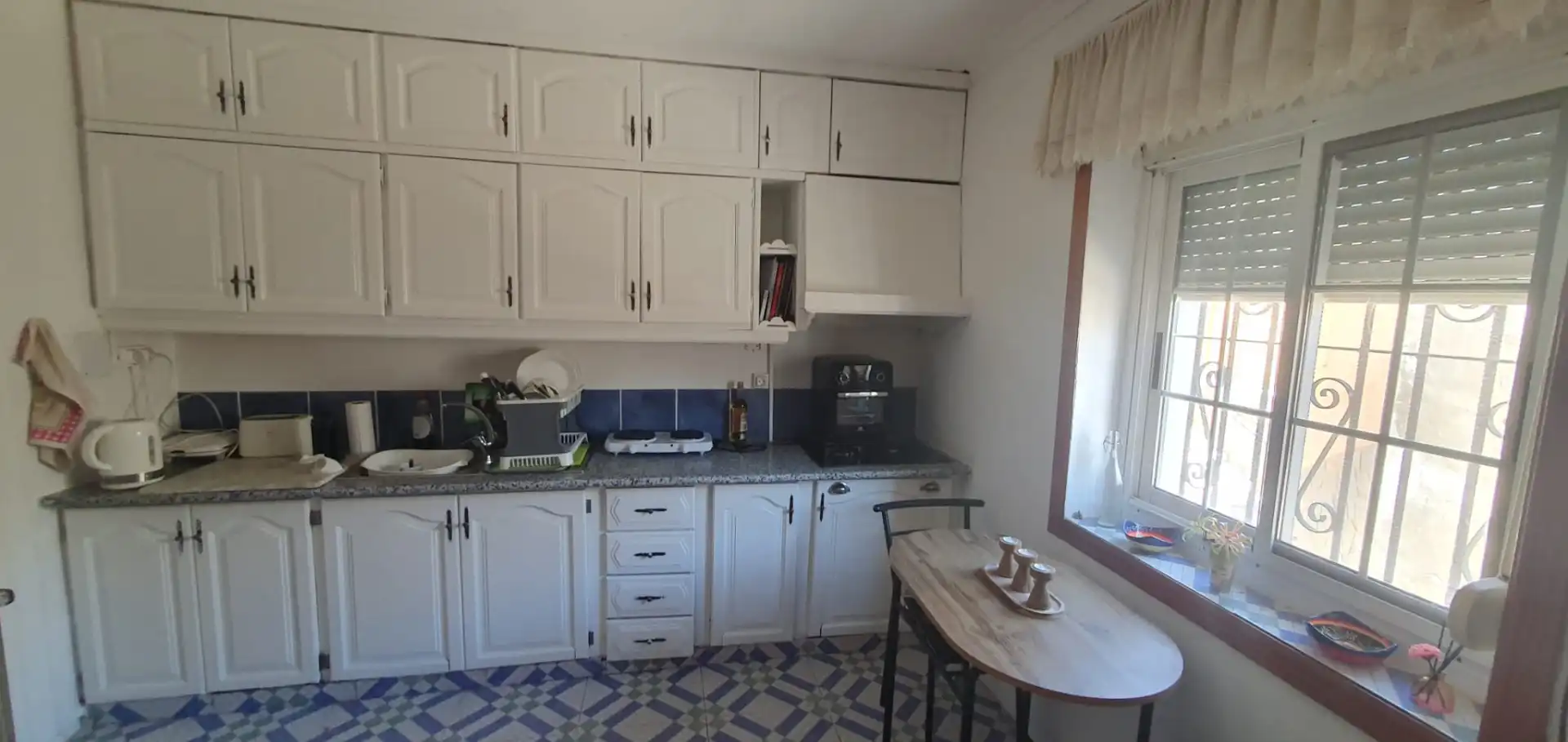 Cuina de Casa adosada en venda en Sax amb Traster, Moblat i Forn