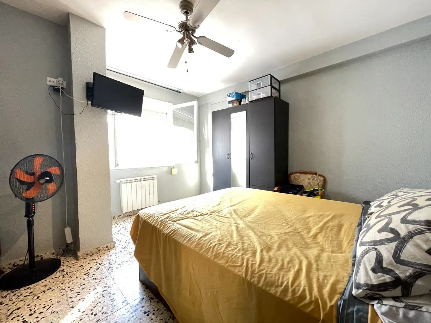 Schlafzimmer von Wohnung zum Verkauf in Ejea de los Caballeros mit Terrasse, Abstellraum und Möbliert