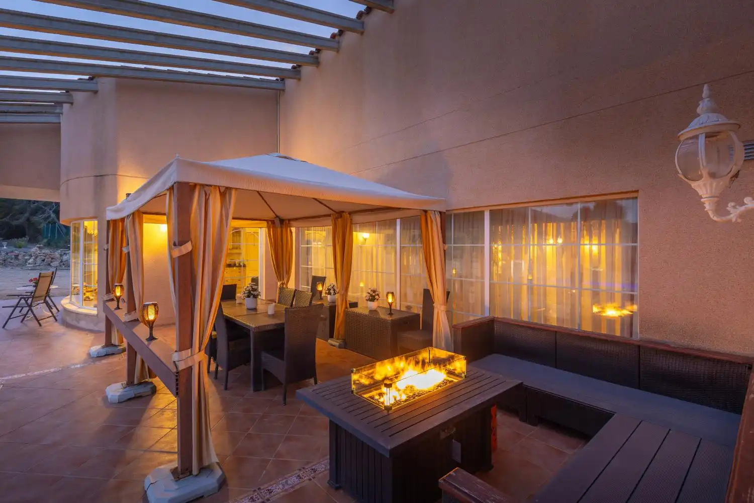 Terraza de Casa o chalet en venta en L'Alfàs del Pi con Aire acondicionado, Jardín privado y Terraza