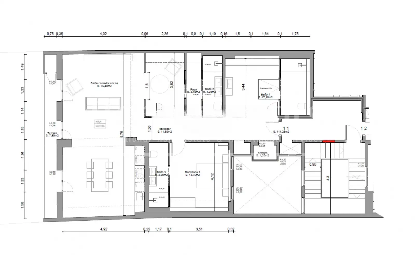 Wohnung mit Aufzug zum Verkauf in Carrer de Sant Pere Més Alt, imagen 38