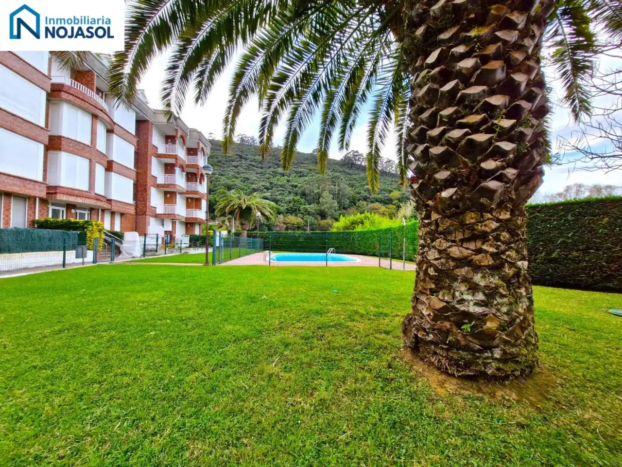 Garden of Flat for sale in Noja  with Heating, Terrace and Furnished