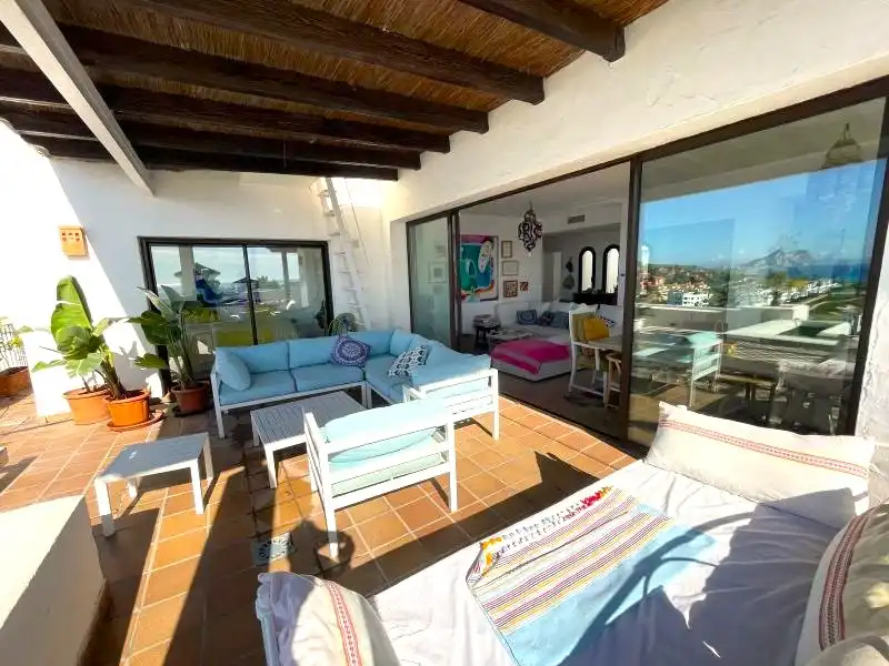 Terrace of Attic for rent in La Alcaidesa  with Air Conditioner, Heating and Terrace