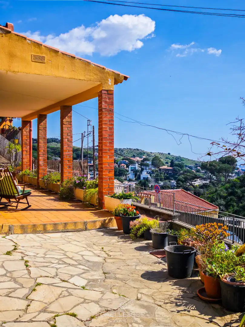 Terraza de Casa o chalet en venta en Barcelona con Calefacción, Jardín privado y Terraza
