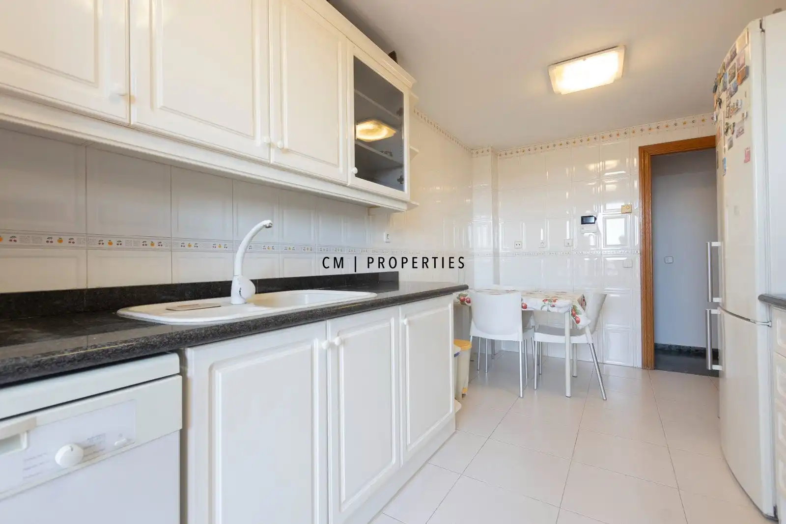 Kitchen of Flat for rent in Valencia  with Air Conditioner, Heating and Terrace