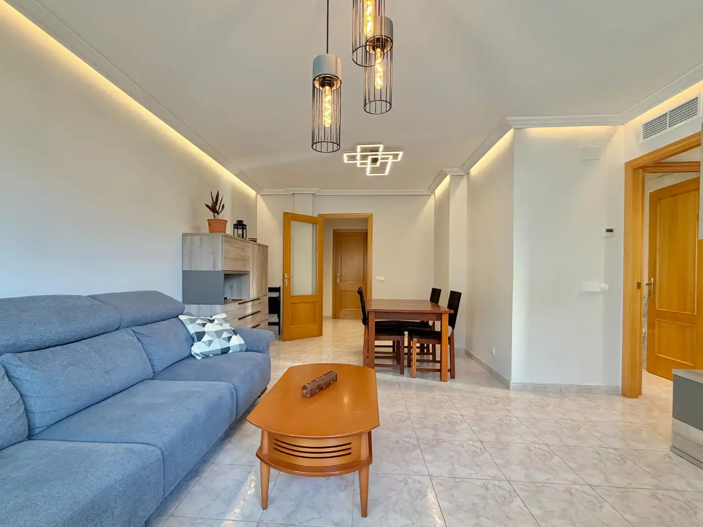 Living room of Flat for sale in Calafell  with Air Conditioner, Heating and Furnished
