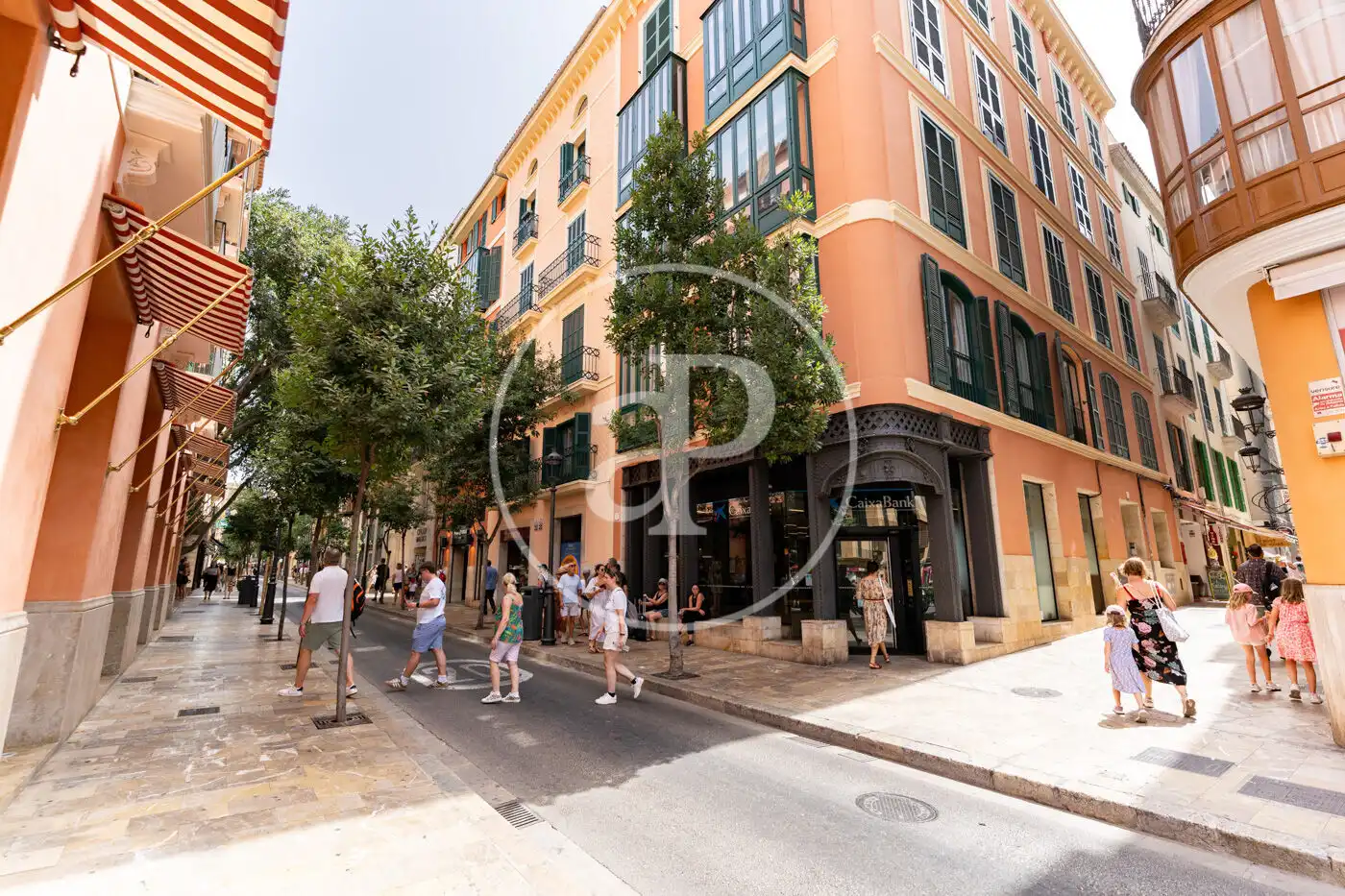 Vista exterior de Pis en venda en  Palma de Mallorca amb Aire condicionat, Calefacció i Moblat