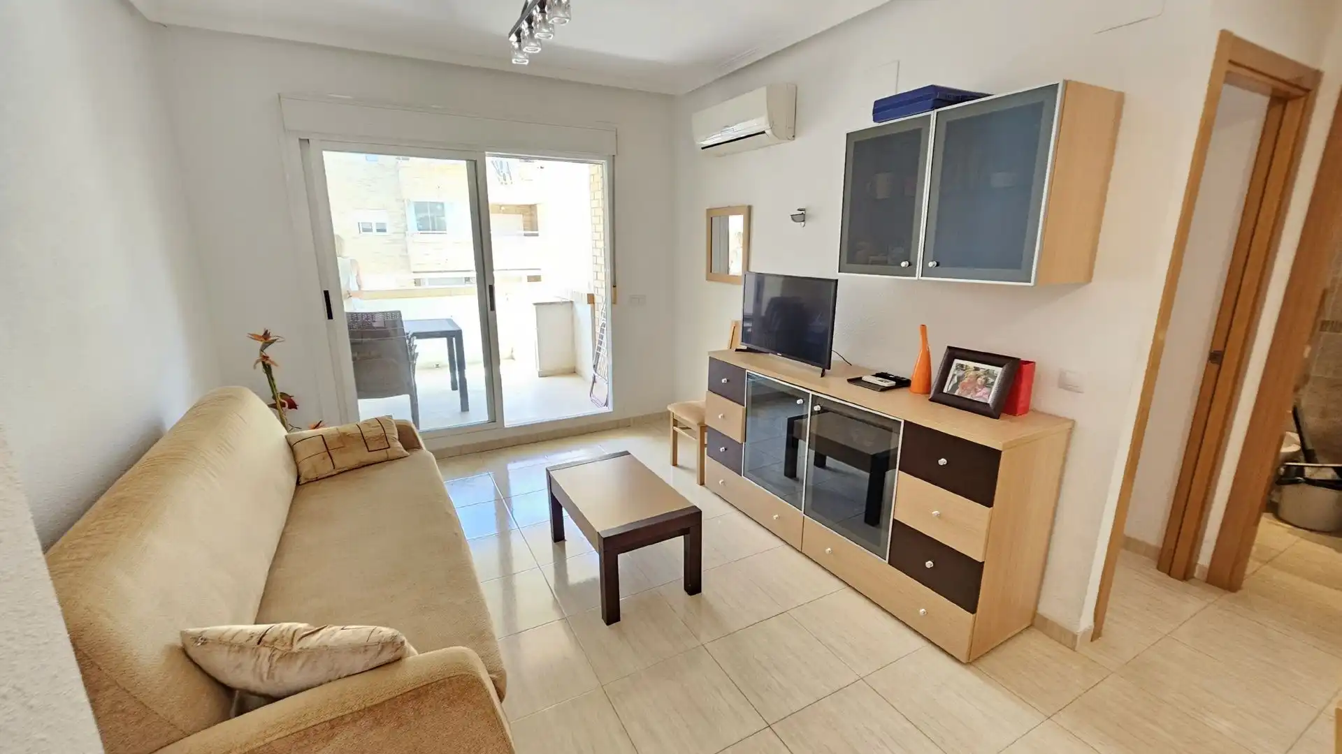Sala d'estar de Apartament en venda en Oropesa del Mar / Orpesa amb Aire condicionat, Calefacció i Terrassa