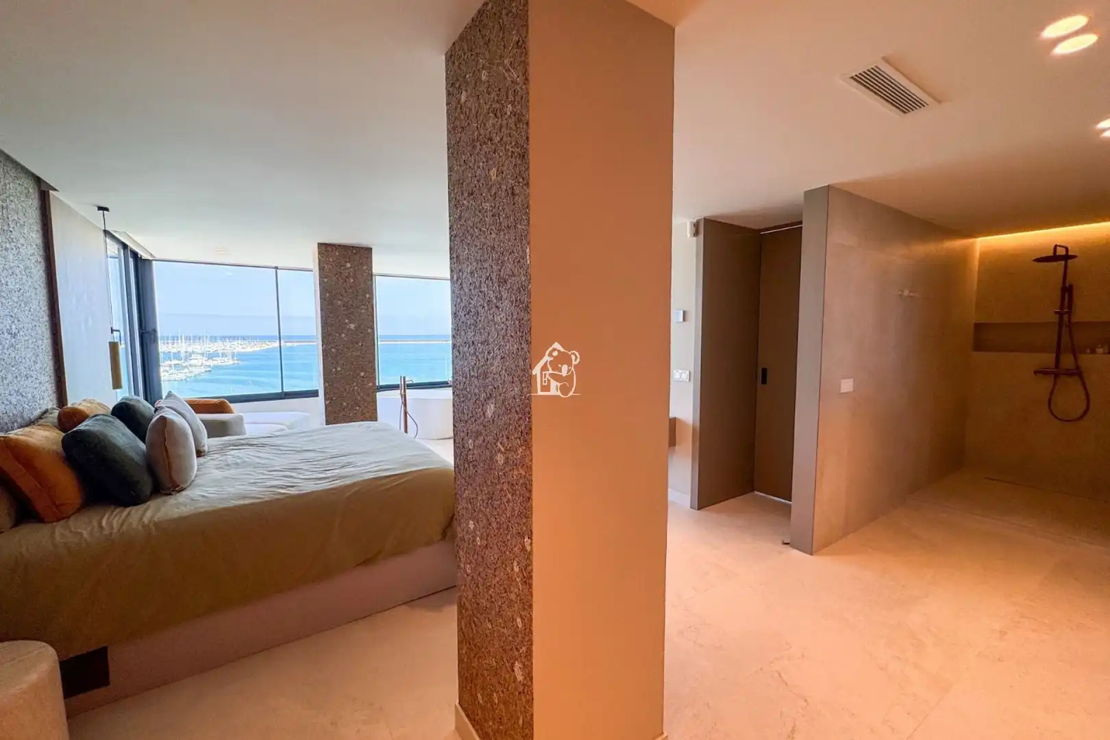 Bedroom of Apartments for rent in Torrevieja  with Air Conditioner, Terrace and Swimming Pool