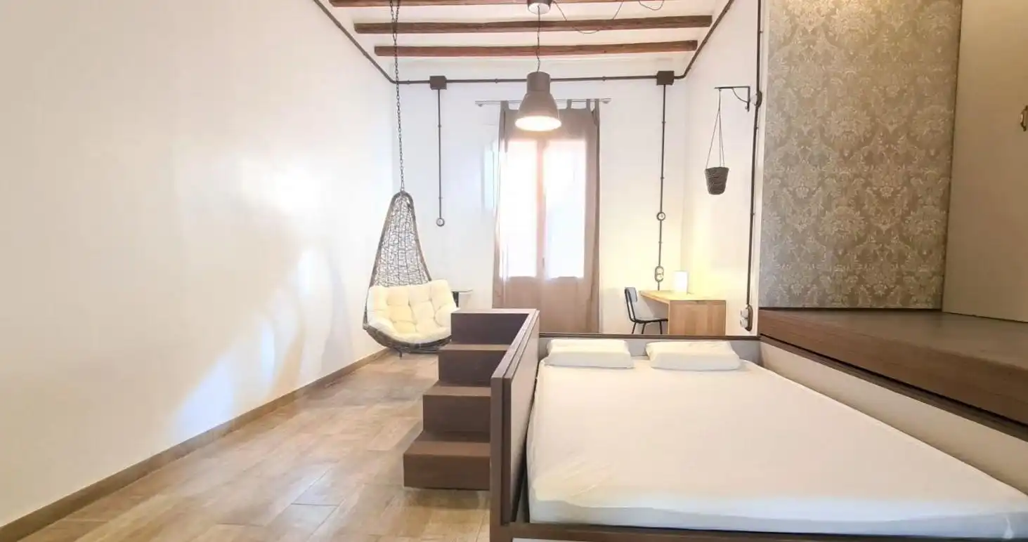 Bedroom of Lofts for sale in Barcelona  with Air Conditioner, Oven and Balcony