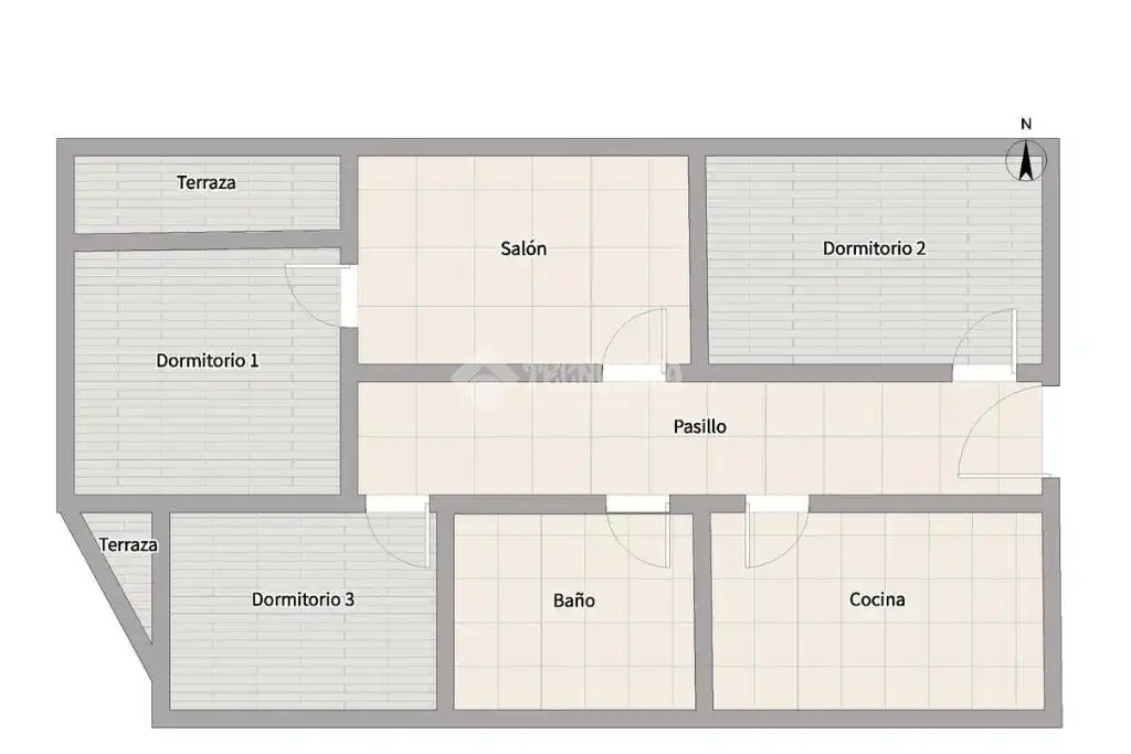 Flat for sale in Madrid  with Air Conditioner, Heating and Terrace