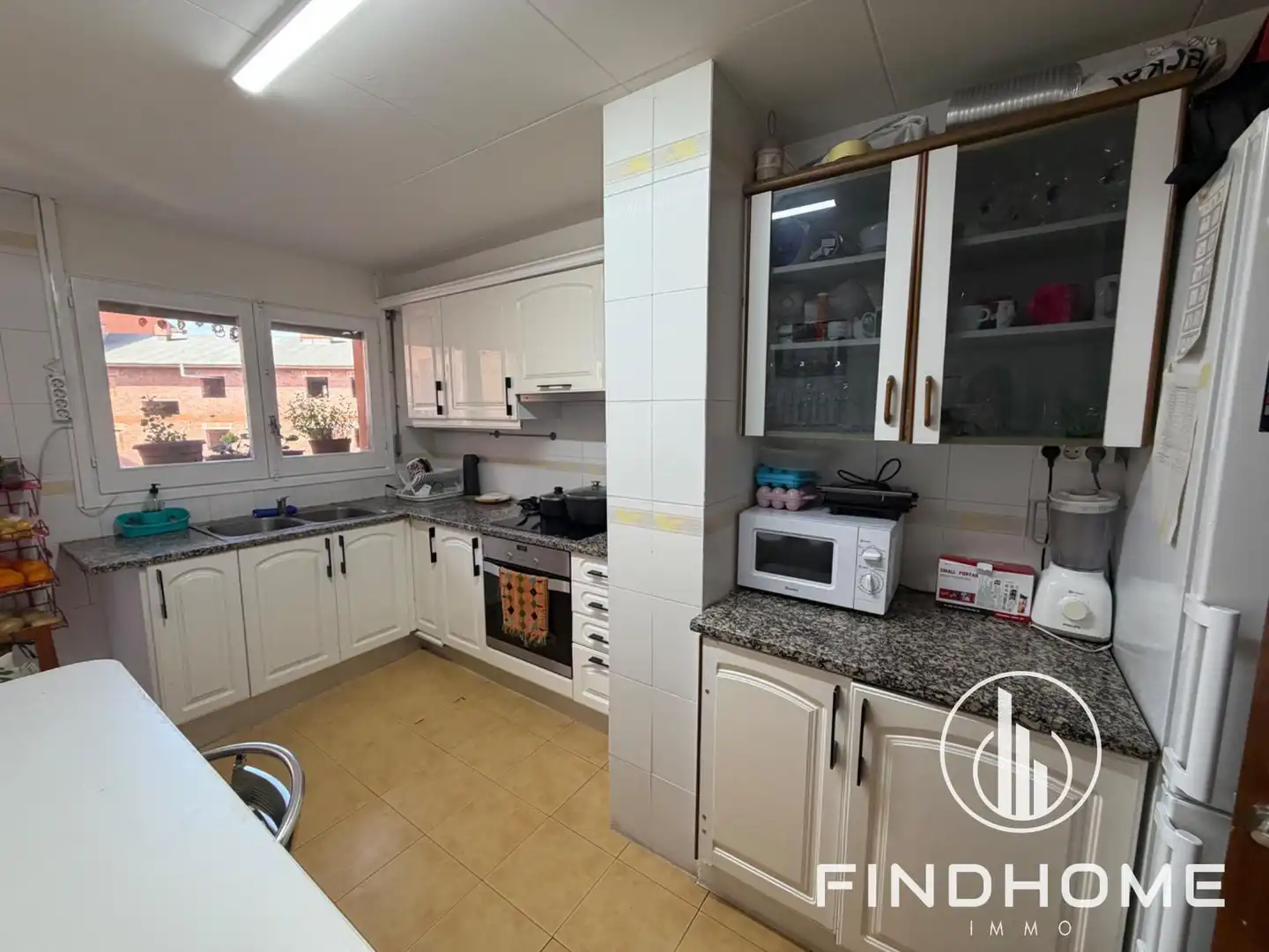 Kitchen of Flat for sale in Olot  with Heating and Terrace