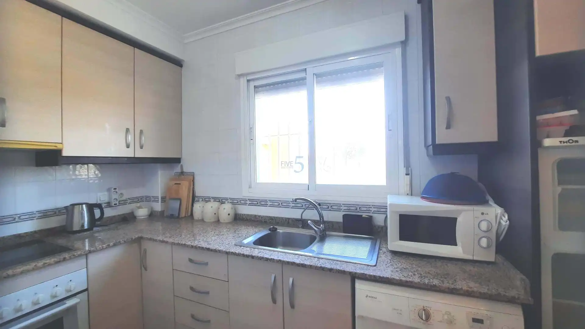 Cocina de Casa adosada en venta en Murcia con Aire acondicionado, Piscina y Amueblado
