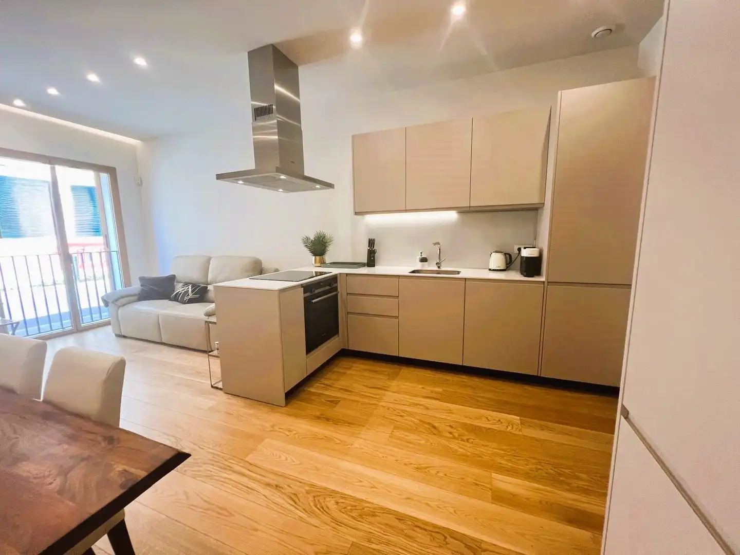 Cocina de Apartamento en venta en  Palma de Mallorca con Aire acondicionado, Calefacción y Terraza