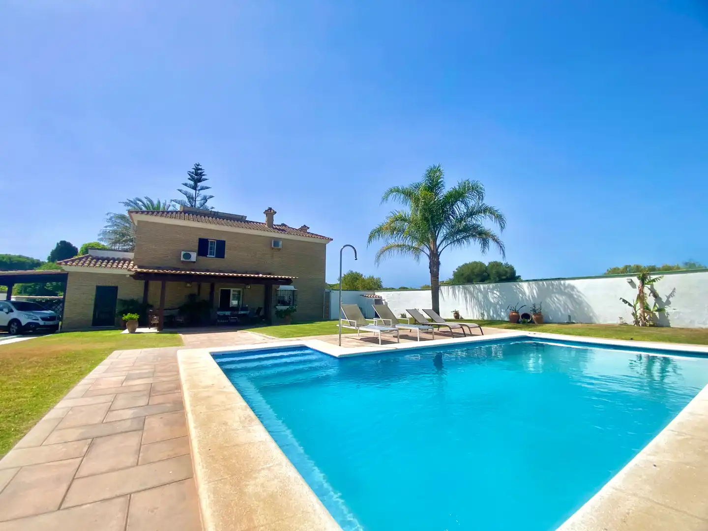 Piscina de Casa o chalet en venta en El Puerto de Santa María con Calefacción, Jardín privado y Piscina