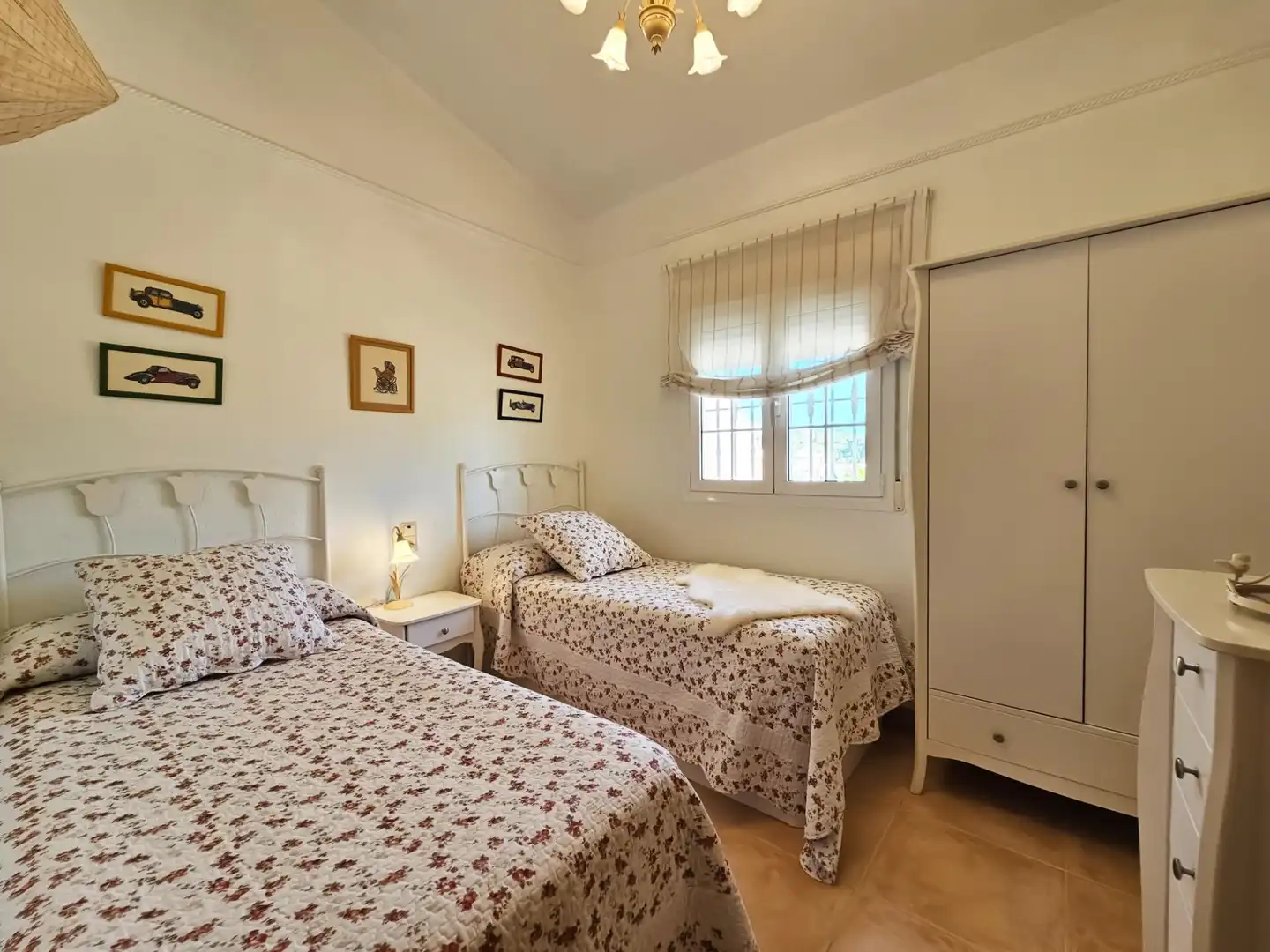Bedroom of Houses for sale in Santa Pola  with Air Conditioner, Private garden and Terrace