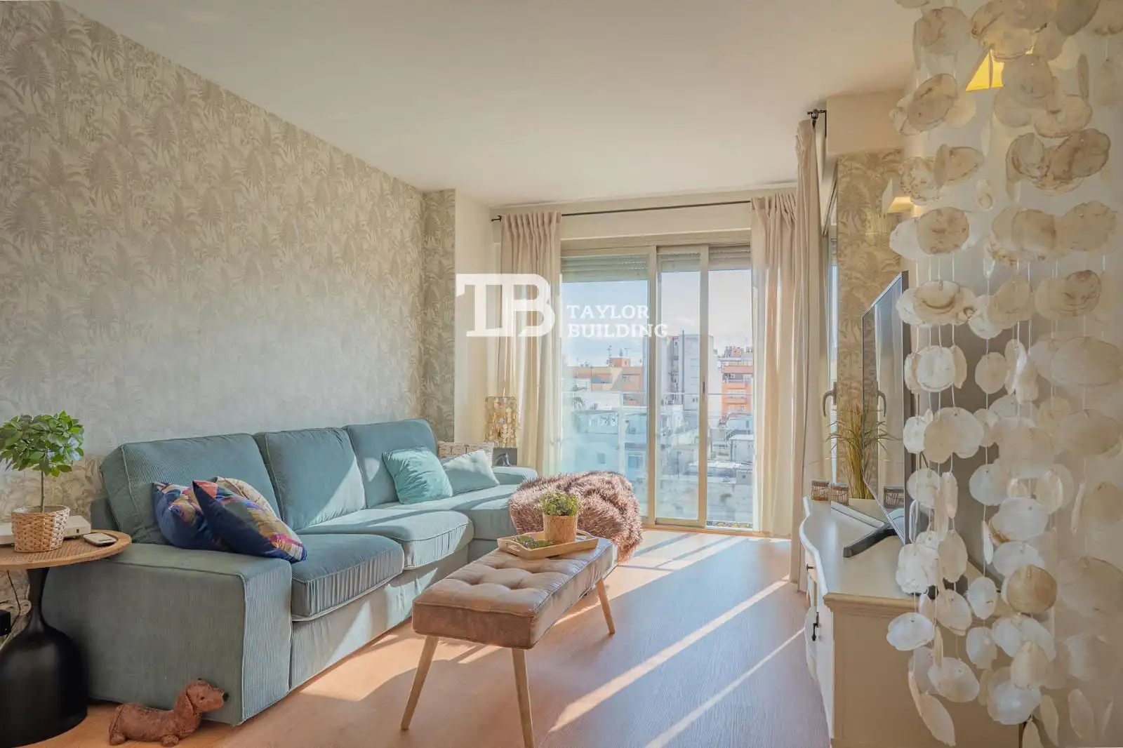 Living room of Attic for sale in  Palma de Mallorca  with Air Conditioner, Heating and Terrace