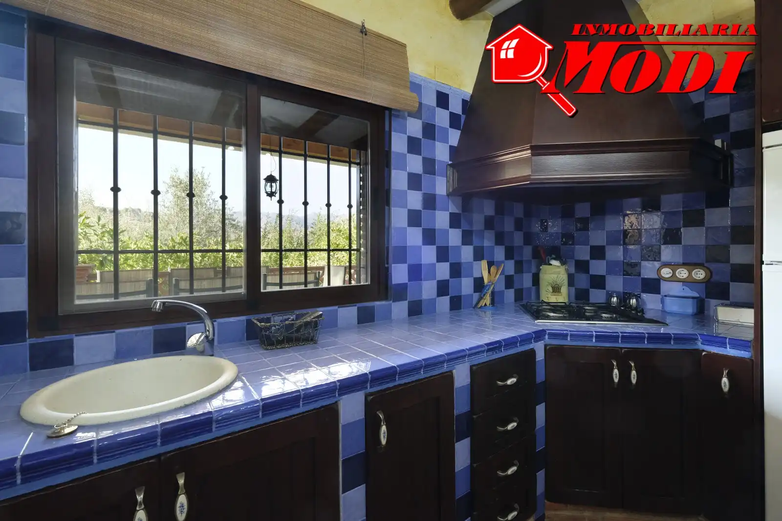 Cocina de Finca rústica en venta en Villamena con Jardín privado y Terraza
