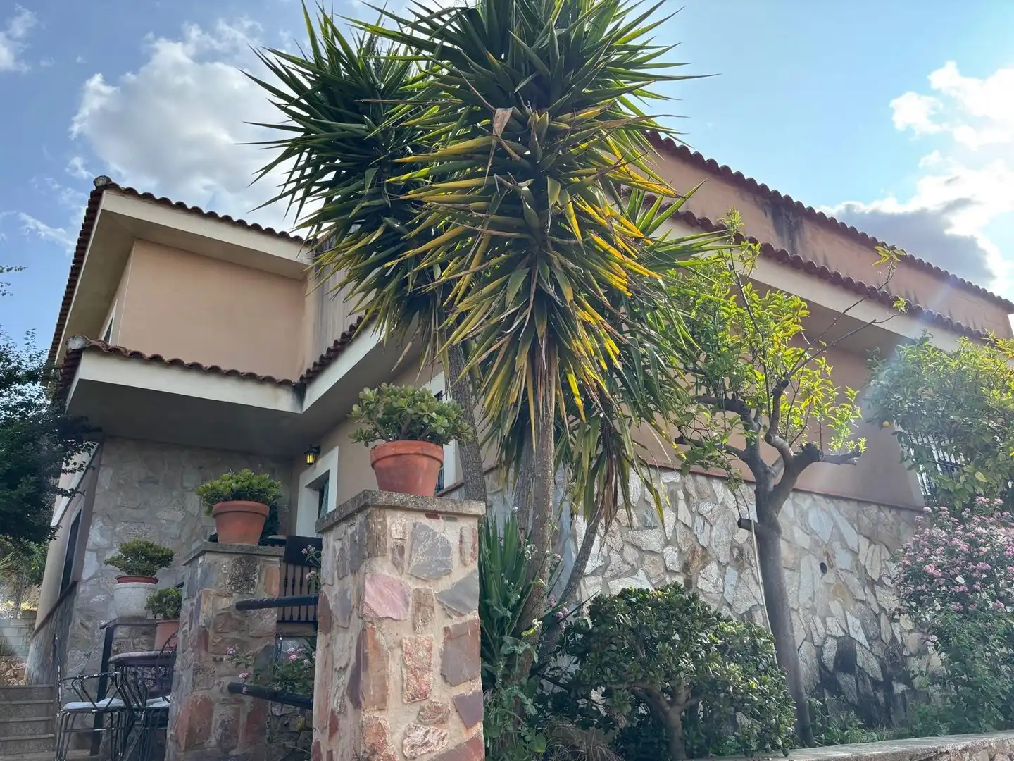 Exterior view of Houses for sale in Cáceres  with Air Conditioner, Heating and Private garden
