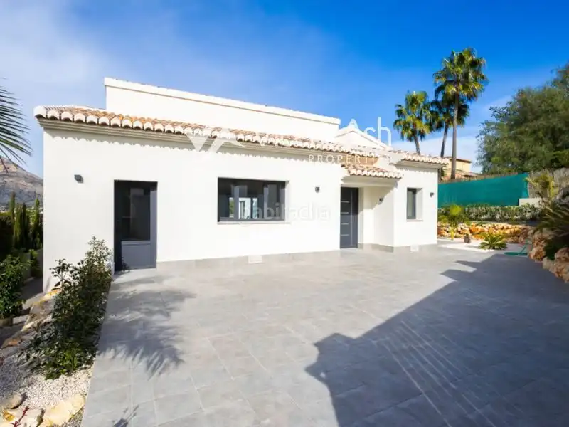 Exterior view of Houses for sale in Jávea / Xàbia  with Air Conditioner and Swimming Pool