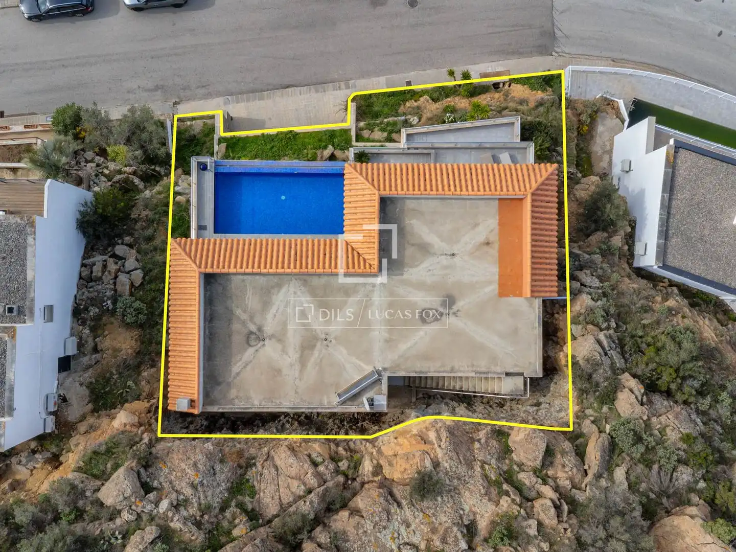 Exterior view of Houses for sale in Roses  with Air Conditioner, Heating and Terrace