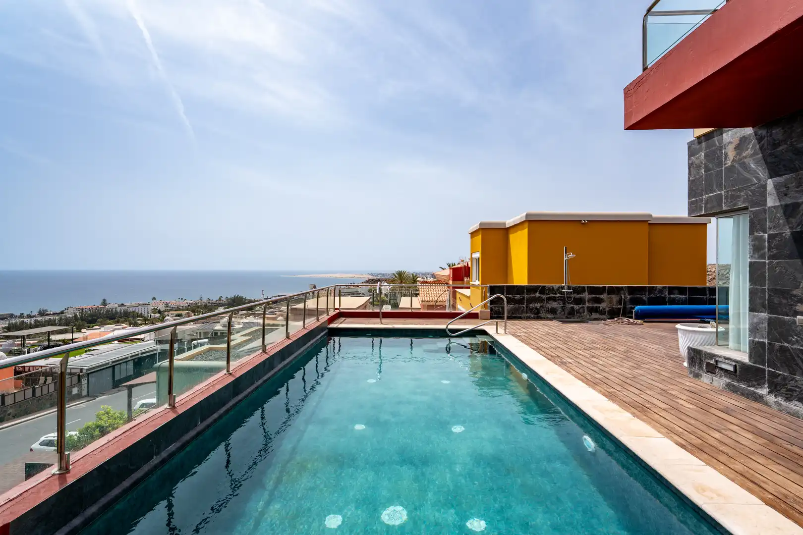 Piscina de Casa o xalet en venda en San Agustín - Bahía Feliz