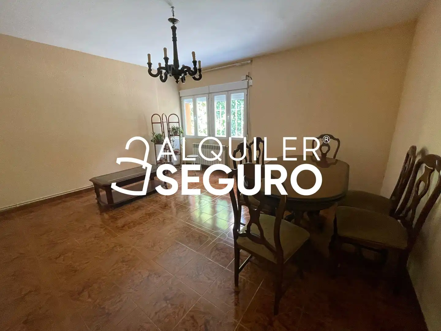 Garden of Flat for rent in Madrid  with Heating