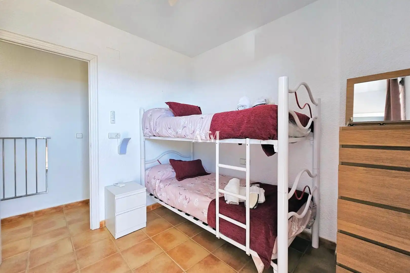 Bedroom of Detached homes for rent in La Manga del Mar Menor  with Air Conditioner, Heating and Terrace