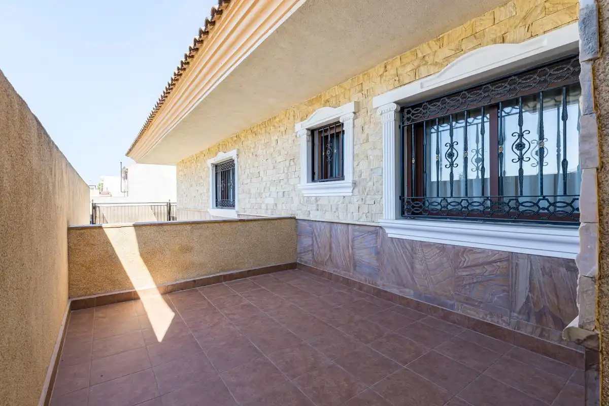Terraza de Casa o chalet en venta en Alguazas con Aire acondicionado, Calefacción y Jardín privado