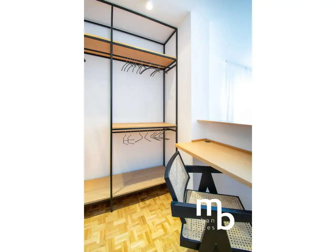 Habitación de Piso de alquiler en Madrid con Aire acondicionado, Calefacción y Parquet