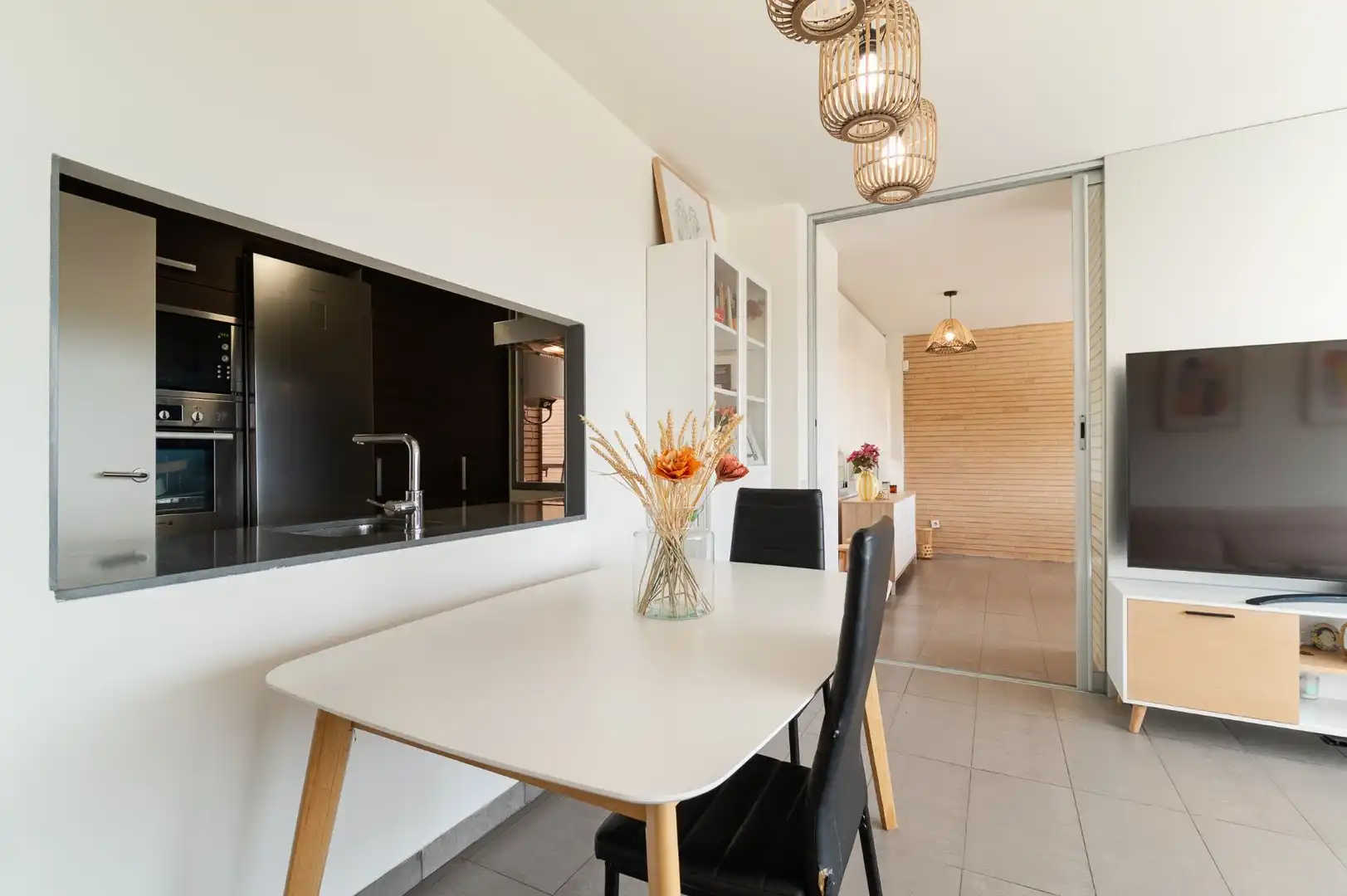 Menjador de Apartament en venda en Oropesa del Mar / Orpesa amb Aire condicionat, Calefacció i Terrassa
